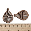 Walnut Wooden Pendants FIND-B042-21F-3