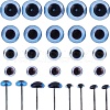 Gorgecraft 80Pcs 4 Style Craft Glass Doll Eyes DIY-GF0007-82-1