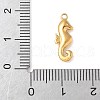304 Stainless Steel Pendants STAS-Q351-02G-D-3