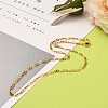 304 Stainless Steel Mariner Link Chain Necklaces NJEW-JN03102-3