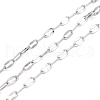 Tarnish Resistant 304 Stainless Steel Cable Chains CHS-D033-01P-1