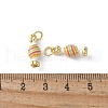 Brass Enamel Pendants KK-D336-02G-3
