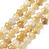 Natural Topaz Jade Beads Strands G-Z080-A20-8mm-2
