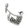 316 Surgical Stainless Steel Cuff Earrings EJEW-E300-05AS-02A-2