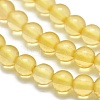 Natural Citrine Beads Strands G-A177-04-06-3