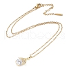 201 Stainless Steel Cable Chain Necklaces NJEW-P309-15A-G-2