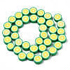 Handmade Polymer Clay Bead Strands CLAY-R069-01L-B04-2