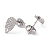 Non-Tarnish 304 Stainless Steel Stud Earring Findings STAS-L216-46P-2