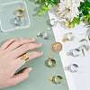 304 Stainless Steel Open Cuff Finger Rings RJEW-UN00012-2