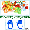 ABS Plastic Knitting Stitch Marker DIY-YWC0003-03A-1