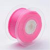 Polyester Frayed Grosgrain Ribbons ORIB-N0002-25mm-09-3