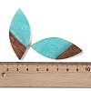 Resin & Wood Big Pendants WOOD-F015-12B-3