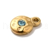 304 Stainless Steel Glass Pendants STAS-B074-02G-04-2