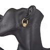 304 Stainless Steel Hoop Earrings EJEW-JE06450-01-3