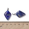 Natural Lapis Lazuli Pendants G-C110-03A-P-3