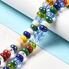 Handmade Lampwork Beads Strands LAMP-G156-20-3