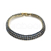 Cubic Zirconia Tennis Bracelets for Women Girl Gift BJEW-F450-04G-04-1