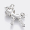 Tarnish Resistant 304 Stainless Steel Pendants STAS-P197-031P-2