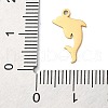 304 Stainless Steel Charms STAS-S138-01G-03-3