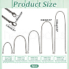 WADORN 5Pcs 5 Style Purse Chains FIND-WR0009-65B-2