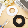 Gorgecraft 2 Rolls 2 Colors Non-woven Fabric Polyamide Double-sided Hot Melt Adhesive Film DIY-GF0009-33B-4