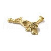 PVD Vacuum Plating 304 Stainless Steel Pendants STAS-B069-41G-02-2