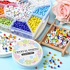DIY Letter & Seed Beads Jewelry Set Making Kit DIY-YW0005-21-6