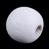 Dyed Natural Wood Beads WOOD-S662-6x7mm-13-2