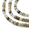 Natural Green Rutilated Quartz Beads Strands G-RM2025-C03-A-4