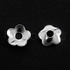 5-Petal Brass Bead Cap KK-D063-13S-2