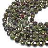 Natural Dragon Blood Beads Strands G-C116-A01-02-3