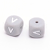 Silicone Beads SIL-WH0002-25C-V-1