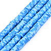 Eco-Friendly Handmade Polymer Clay Beads Strands CLAY-R067-3.5-5.0mm-M1-6