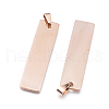Ion Plating(IP) 304 Stainless Steel Pendants STAS-F241-01B-RG-2