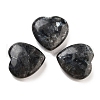 Mother's Day Gifts Heart Natural Larvikite Palm Stones G-C134-06A-25-1
