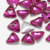 Pointed Back Glass Rhinestone Cabochons RGLA-T087-12mm-09-1