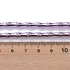 Electroplate Glass Beads Strands EGLA-Q128-13B-4
