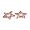 Alloy Rhinestone Pendants FIND-C019-49KCG-02-3