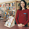 4 Tier Wooden Greeting Card Display Stand ODIS-WH0022-31-7