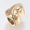 304 Stainless Steel European Beads STAS-I069-07G-2