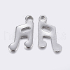 Tarnish Resistant 304 Stainless Steel Charms STAS-F159-64P-2