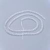 Crystal Glass Beads Strands GLAA-D032-3.5x2.5-01-2