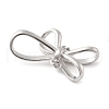925 Sterling Silver Bowknot Connector Charms STER-S013-01P-2