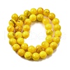 Natural Striped Stone Beads Strands G-D315-A01-04-8mm-3