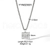Retro Stainless Steel Pendant Hip-hop Necklaces OC7318-4-1