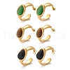 304 Stainless Steel Stud Earrings EJEW-S253-03A-G-5