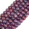 Natural Gemstone Ruby Round Beads Strands G-O017-7mm-06-01-1