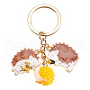 Alloy Enamel & Resin Keychain KEYC-TAC00016-2