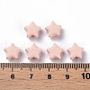 Spray Painted Acrylic Beads MACR-S373-45-O06-4