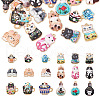 36Pcs 18 Style Alloy Pendants FIND-TA0001-77-2